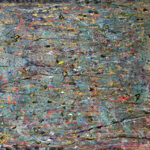 Abstract painting called Notes by Keren de Vreede