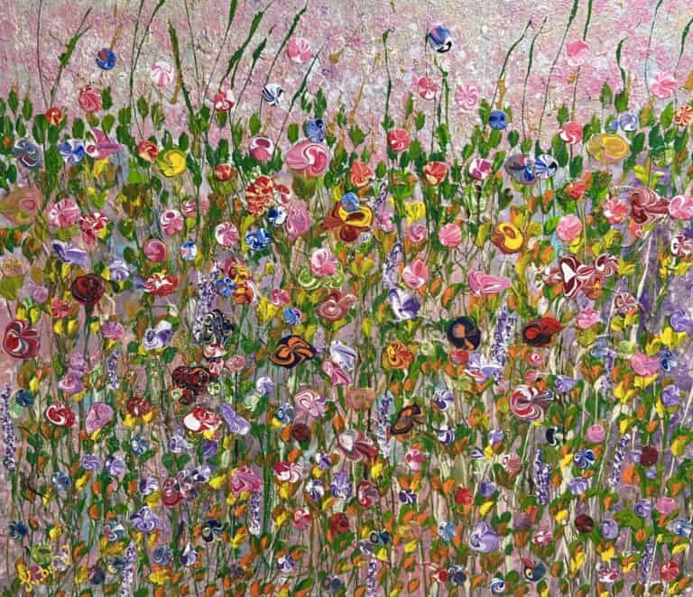 Blush field by Keren de Vreede